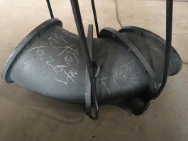 异形非标搪玻璃弯头